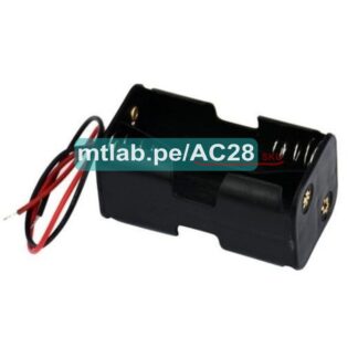 Portapila para 4 pilas AA (2 por 2) , 6V