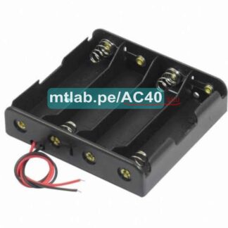 Porta bateria para 18650 x4PCS 14.8V